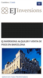 Mobile Screenshot of ejinversions.com