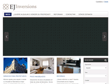 Tablet Screenshot of ejinversions.com